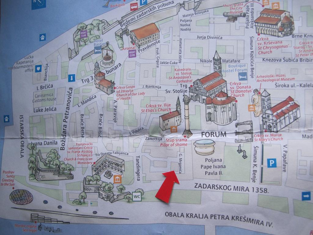 Central Palace Apartment Задар Екстериор снимка